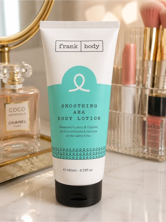 Frank Body Other - Frank Body Smoothing AHA Body Lotion 140ml Lactic Glycolic Acid NEW